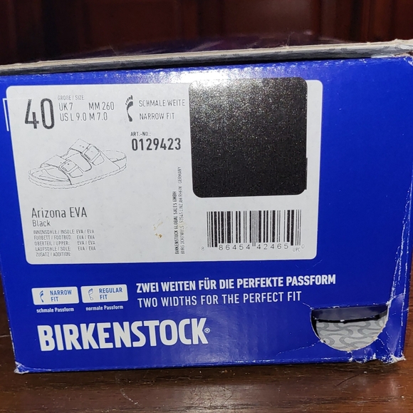 Birkenstock Arizona EVA Sandal in Anthracite Women's Size 9/Men’s size 7 - Picture 5 of 5